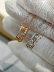 DEWDROP DIAMOND NECKLACE