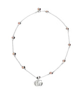 GG DOUBLE G MOTHER-OF-PEARL NECKLACE