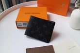 LV 25S MULTIPLE WALLET IN MONOGRAM ECLIPSE COATED CALFSKIN