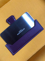 MUSE VANITY CASE 20 IN WINE RED GOYARDINE CANVAS