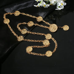 CHANEL 25S GOLD CHAIN BELT 610545