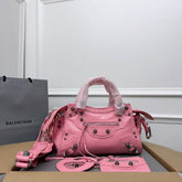 NEO CAGOLE 26 IN FLAMINGO PINK LAMBSKIN