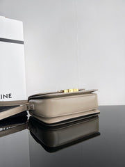 TRIOMPHE TEEN 22 PEBBLE GREY COWHIDE