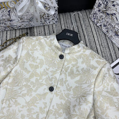 DIOR 25S CROPPED JACQUARD JACKET 795