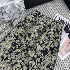 DIOR 25S MIDI JACQUARD SKIRT 794