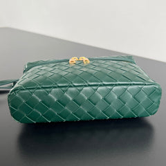 BANG BANG 22 VANITY CASE IN DARK GREEN CALFSKIN