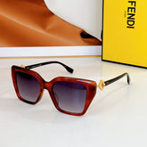 FF DIAMONDS SQUARE FRAME SUNGLASSES FE40161I IN ACETATE