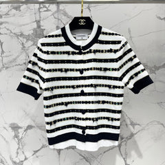 CHANEL 25S SHORT-SLEEVE CARDIGAN STYLE 106