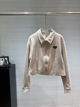 PRADA 25S SUEDE LAPEL JACKET 553