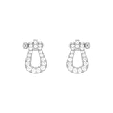 FORCE 10 FULL DIAMOND STUD EARRINGS MINI MODEL