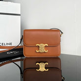 TRIOMPHE TEEN 22 CINNAMON BROWN COWHIDE