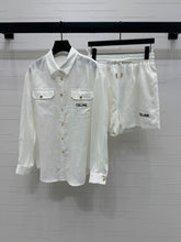 CELINE 26S SHIRT AND SHORTS SET STYLE 90