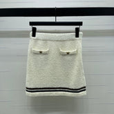 CHANEL 25S KNITTED MINI SKIRT 285