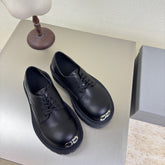 STOMPER DERBY IN BLACK SOFT BULLSKIN