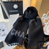 CHANEL 25S SCARF 200 IN CASHMERE 992018
