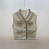 CHANEL 25S TWEED FOUR-POCKET BLAZER 315