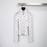 CHANEL 25S PATTERNED TURTLENECK SWEATER 380