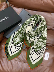 CHANEL 25S SCARF 135 CM IN CASHMERE AND SILK 943314