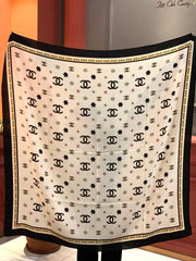 CHANEL 25S SCARF 140 CM IN CASHMERE AND SILK 943339