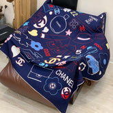 CHANEL 25S SCARF 135 CM IN CASHMERE SILK 943656