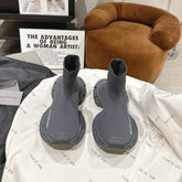 BALENCIAGA 25S SPEED TRAINER SNEAKERS 55 MM IN DARK GREY KNIT