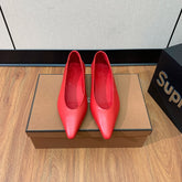 LP REBECCA BALLERINAS ROSE CALFSKIN