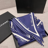 CHANEL 25S SCARF 160 IN SILK 697663