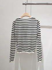 DIOR 25S STRIPED KNITTED SWEATER 765