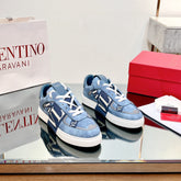 VALENTINO 25S GARAVANI VL7N SNEAKERS IN BLUE DENIM