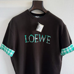 LOEWE SHORT-SLEEVE KNIT TOP STYLE 246