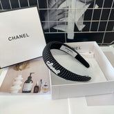 BLACK FABRIC HAIRBAND 423658