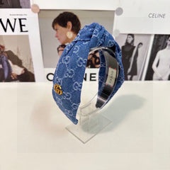 DENIM HEADBAND ROYAL BLUE 432814