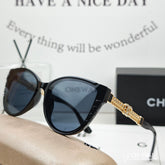 CAT EYE SUNGLASSES 59861 IN ACETATE METAL FRAME