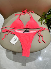 CC BIKINI SWIMSUIT SET IN PINK 627833