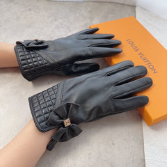 GLOVES IN BLACK LAMBSKIN 120197