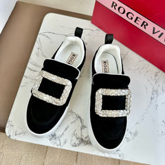 VIV' UP SNEAKERS IN BLACK SUEDE