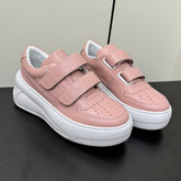 ACNE STUDIO SNEAKER IN SALMON PINK LAMBSKIN