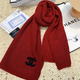 CHANEL 25S SCARF 175 IN WOOL 991921