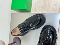 HADDOCK MOCCASIN IN BLACK PATENT CALFSKIN