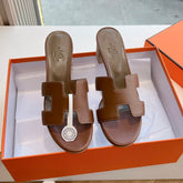 0ASIS SANDAL IN CHOCOLATE BROWN CALFSKIN