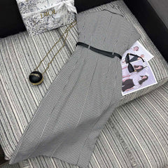 DIOR 25S LONG DOUBLE-BREASTED BLAZER DRESS 803