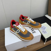 LW FLOW RUNNER SNEAKER BRONZE-ANCHOR SUEDE