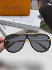 BLACKWOOD SUNGLASSES 567458 IN IVORY ACETATE GOLD METAL