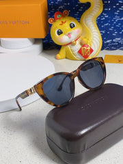 CAT EYE SUNGLASSES 567471 IN HAVANA ACETATE