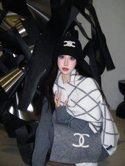 CHANEL 25S SCARF 180 CM IN WOOL CASHMERE 943029