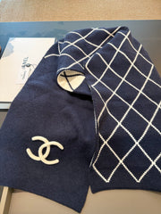 CHANEL 25S SCARF 180 CM IN WOOL CASHMERE 943031