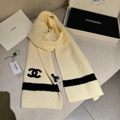 CHANEL 25S SCARF 170 IN CASHMERE 932159