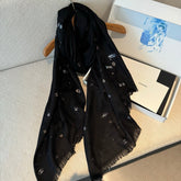 CHANEL 25S SCARF 200 IN CASHMERE 991828