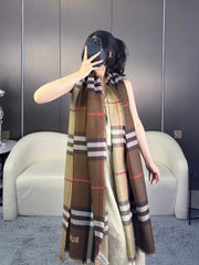 BBR SCARF 220 CM IN SILK CASHMERE 481240
