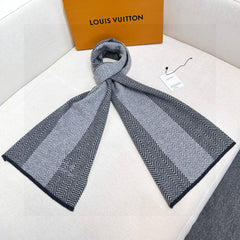 LV SCARF 180 CM IN CASHMERE 714296